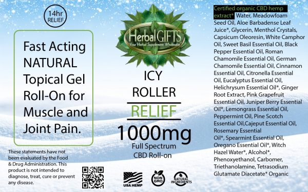 Full Spectrum CBD Roll-On 1000mg